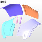 Ezra from Ahsoka Shoulder Armor | 3D Printable Model #EA200