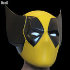 Bundle: Deadpool 3 Helmet + Wolverine Ear & Skull 3D Printable Model STL #D2619
