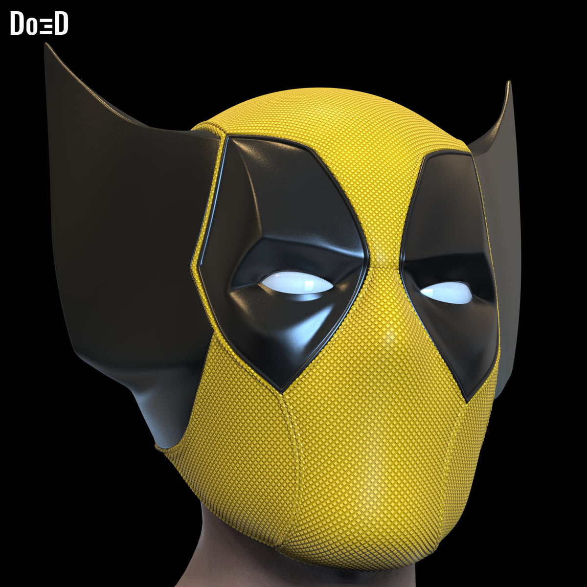 Bundle: Deadpool 3 Helmet + Wolverine Ear & Skull 3D Printable Model STL #D2619