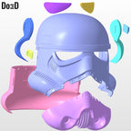 Stormtrooper Classic Helmet Star Wars 3D Printable Model STL Print File #S264