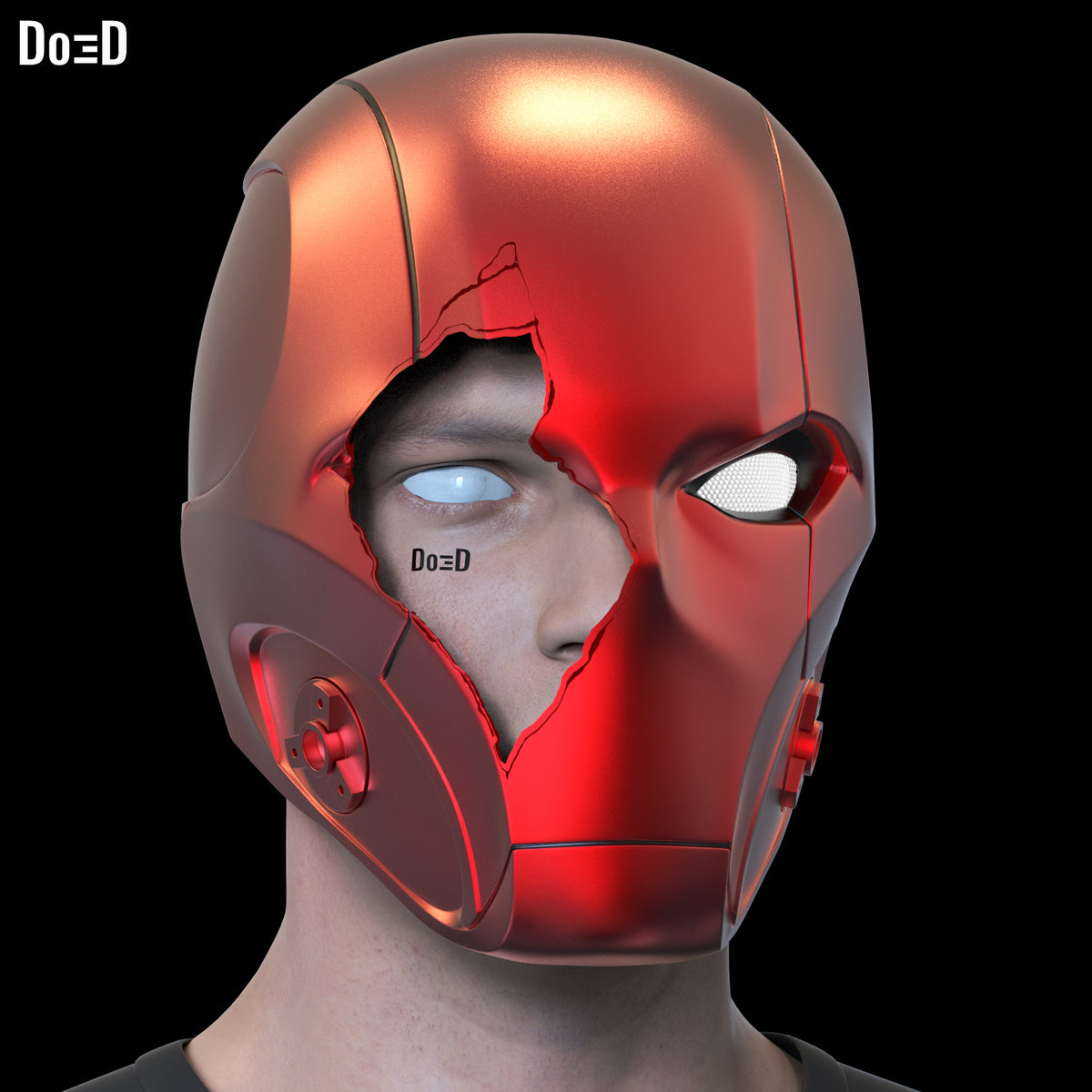 Red Hood Titans Helmet Jason Todd | 3D Printable Model Print File STL #R91