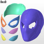Peter Parker Spider-Man 2 PS5 Helmet | 3D Printable Model #PP55