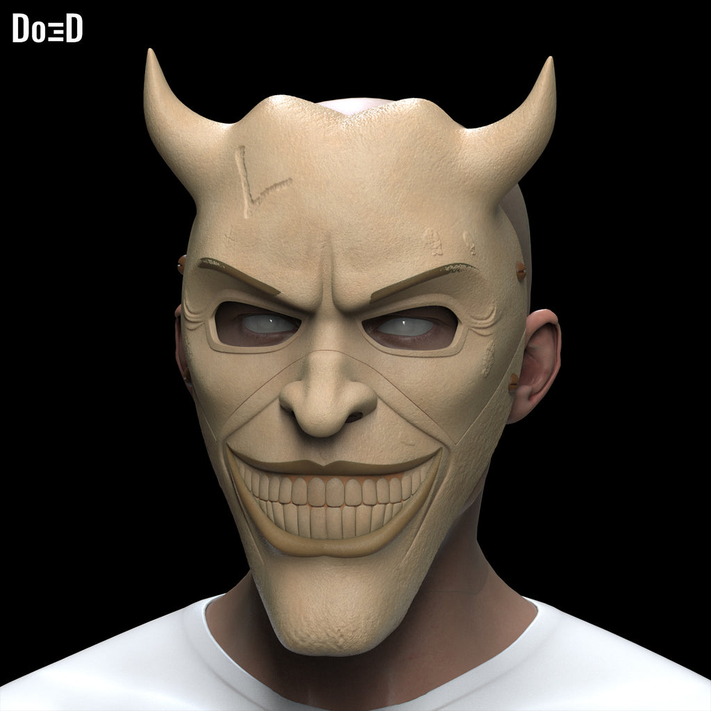 The Grabber Mask from The Black Phone Swappable Smiling Frowning No Mouth #GBP12