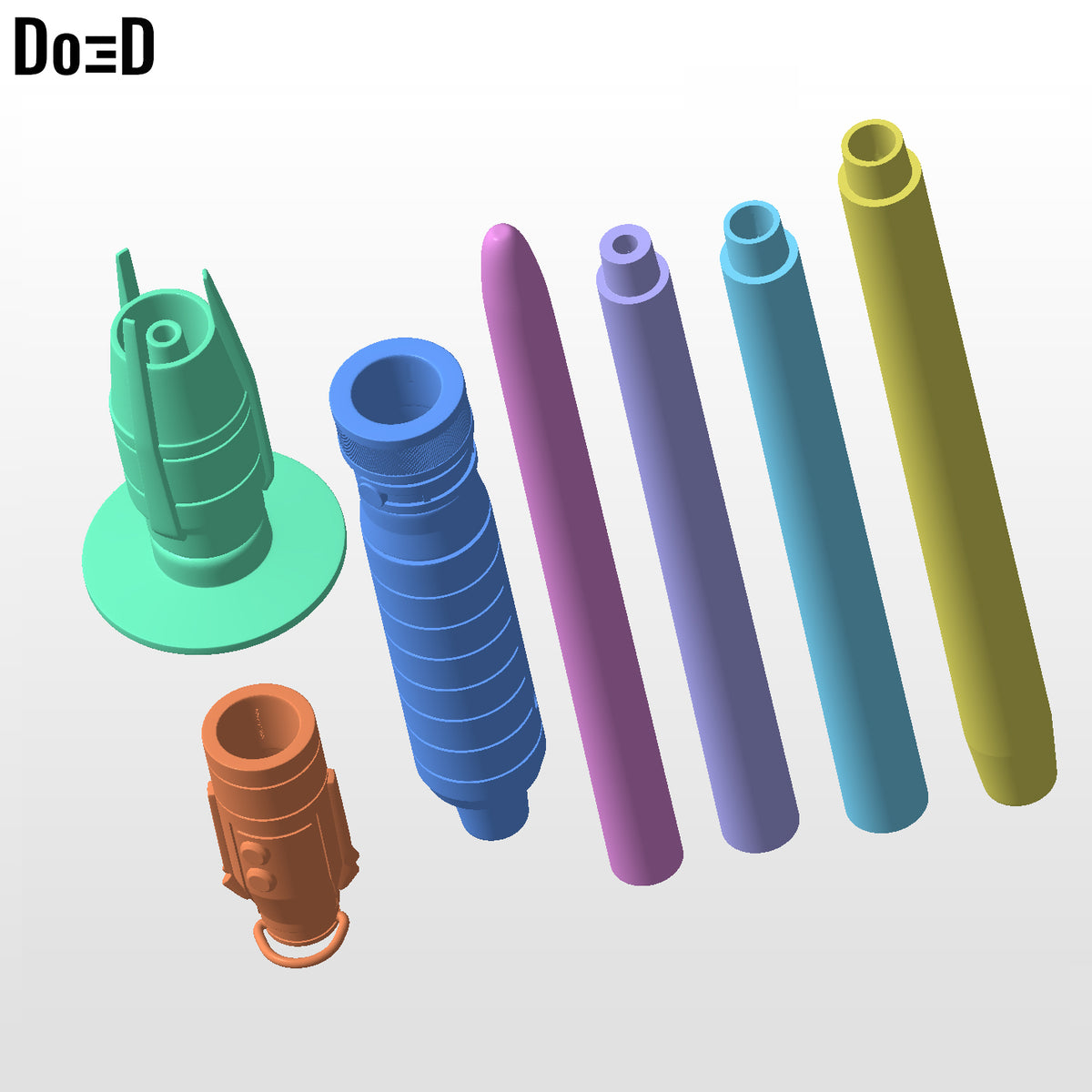 Shin Hati Lightsaber | 3D Printable Model #S999