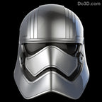 Captain Phasma Helmet + Armor Suit Star Wars | 3D Printable Model Project #32