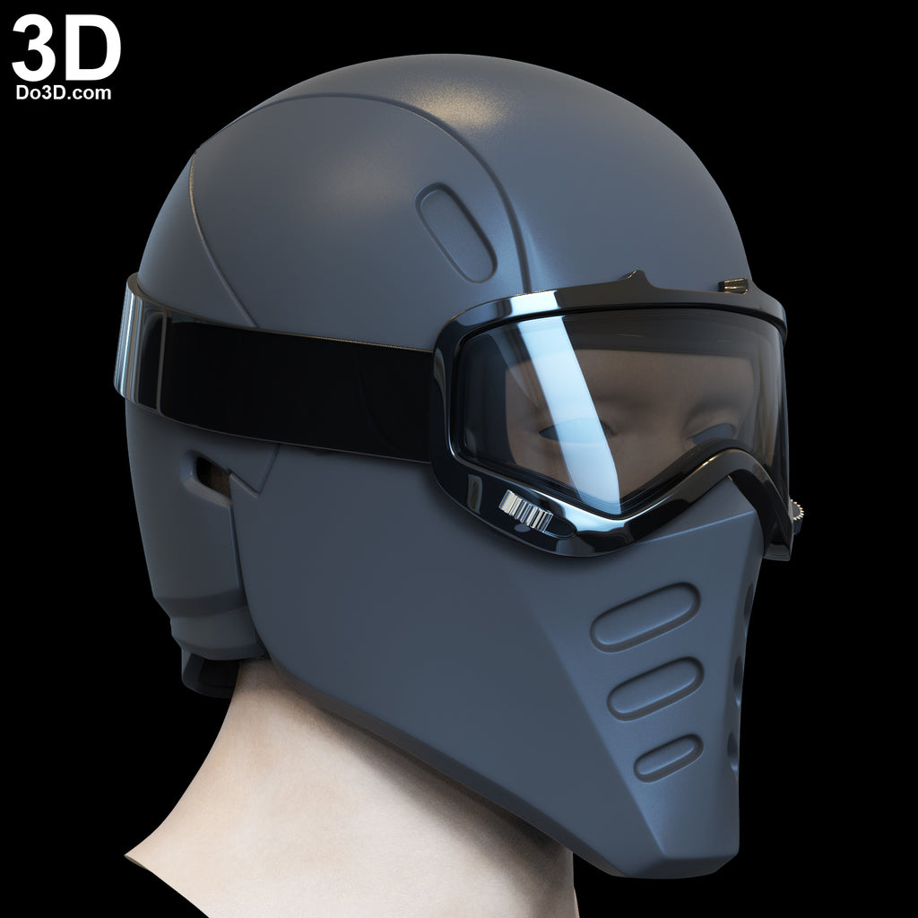 Snake Eyes G.I. Joe Type 2 Helmet | 3D Model Project #4723