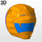 Choujuu Sentai Liveman Bioman Yellow Lion Helmet | 3D Model Project #5691