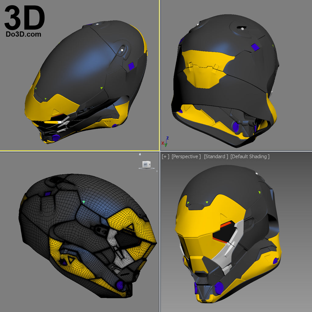 Anthem Online Game Helmet Ranger Javelin | 3D Model Project #3083