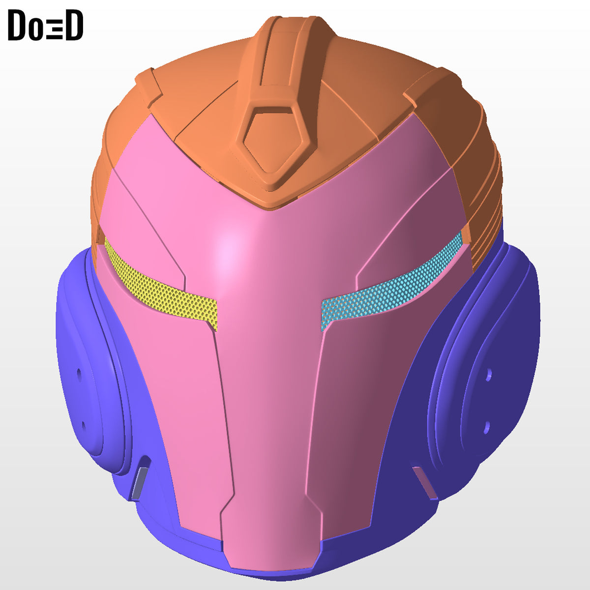 IronHeart MIT Helmet 3D Printable Model STL File #IHM131