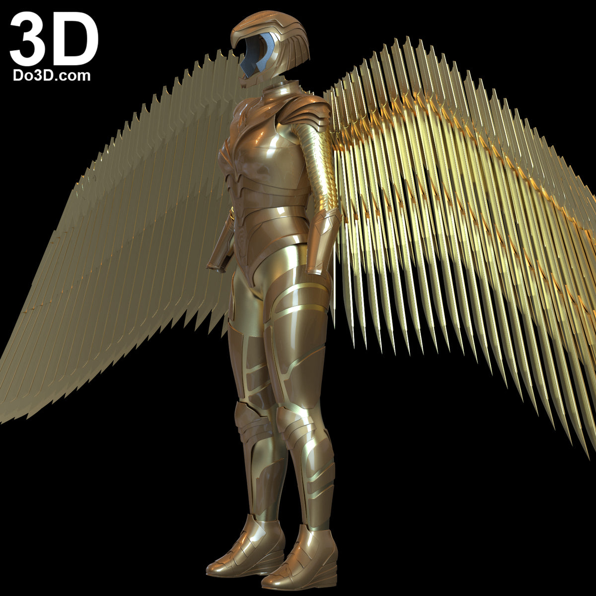 Wonder Woman 1984 Diana Golden Eagle Armor | 3D Model Project #6638