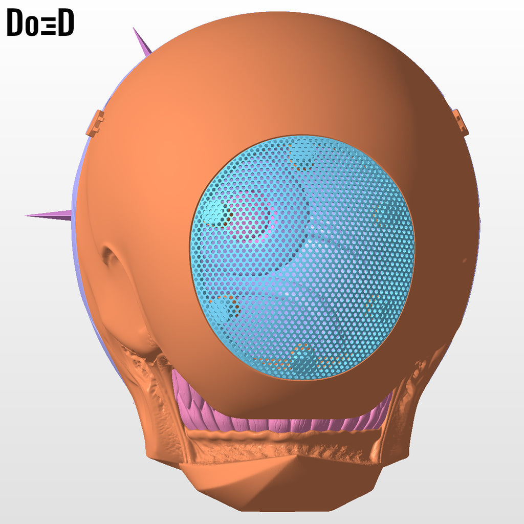 Bomb Devil Helmet Reze Female Girl Chainsaw Man 3D Printable Model STL File #BD3