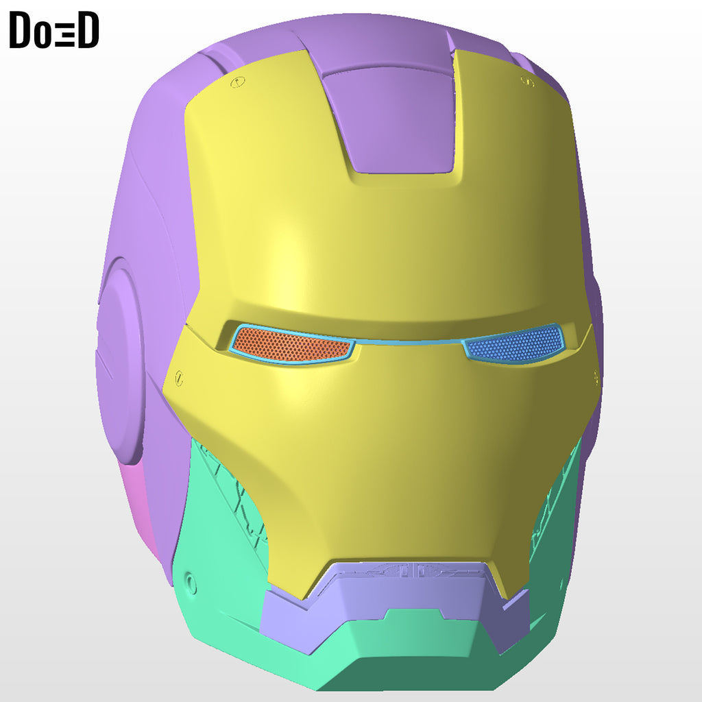 Iron Man Mark IV MK 4 Helmet Only | 3D Printable Model #GV44