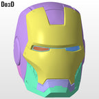 Iron Man Mark IV MK 4 Helmet Only | 3D Printable Model #GV44