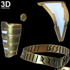 Shazam! Armor Set Cosplay Replica Prop Armors | 3D Model Project #5749