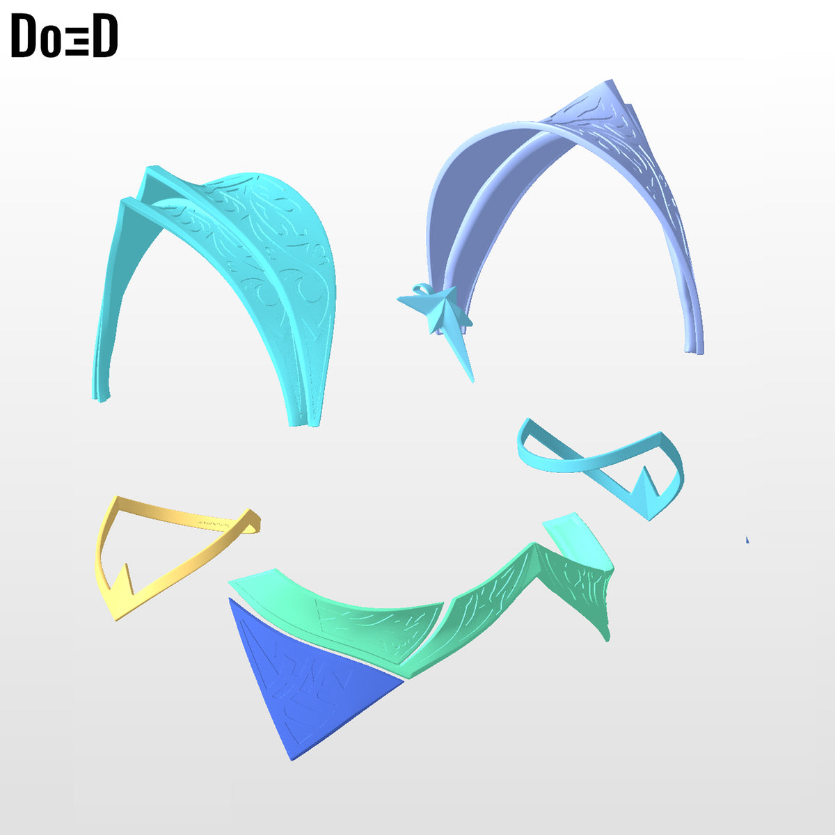 Jade Mortal Kombat 11 full body armors | 3D Printable Model STL #J59