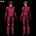 Female Tron Ares Body Armor | 3D Printable File #FT29