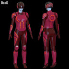 Female Tron Ares Body Armor | 3D Printable File #FT29
