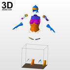 Casca Berserk Helmet and Full Body Armor + Staff | 3D Printable Model STL #2327