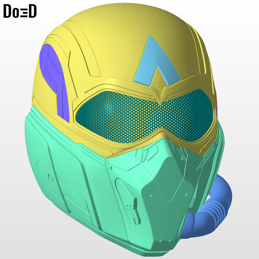 Captain America: Brave New World White Suit | 3D Printable Model #CB441