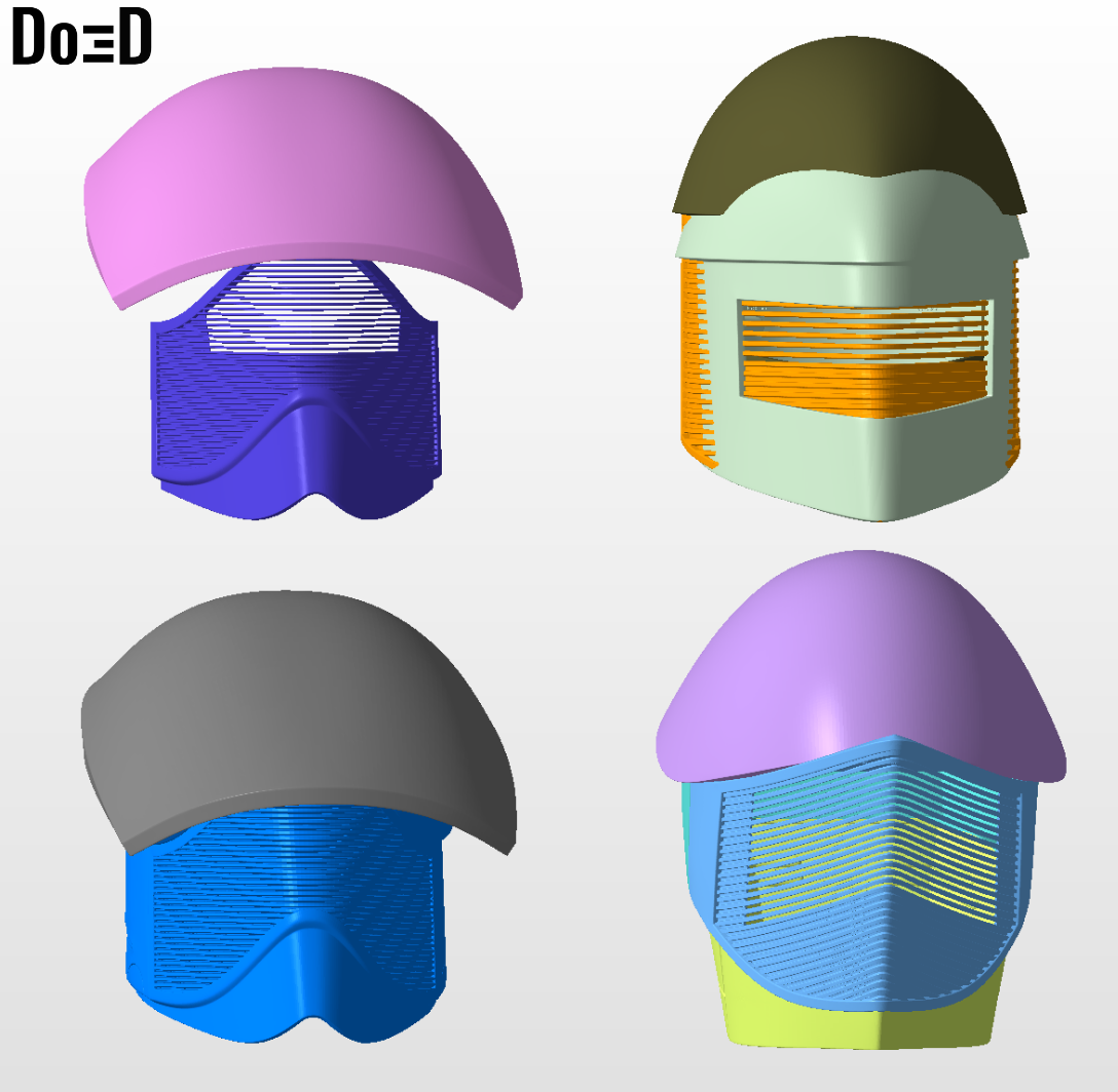 Elite Praetorian Royal Guard Star Wars Helmets Only | 3D Model Project #H3833