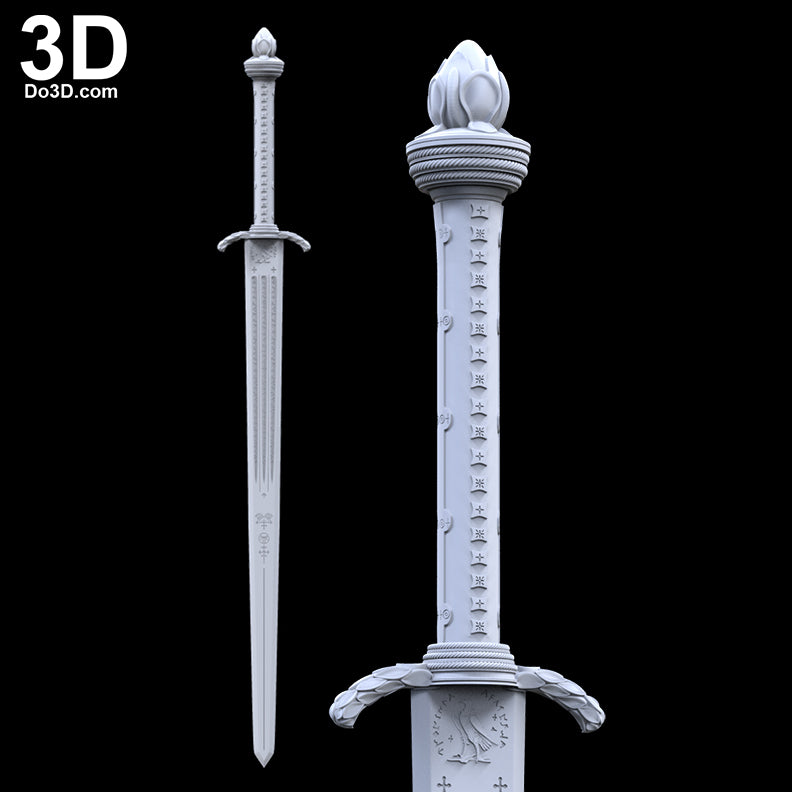 Wonder Woman Sword of Athena & Shield BVS | 3D Printable Model #526