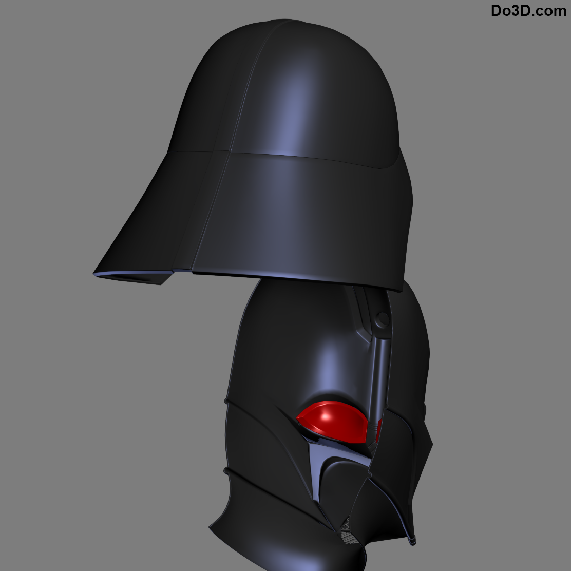 Darth Vader Helmet + Armor Star Wars Rebels | 3D Model Project #3465