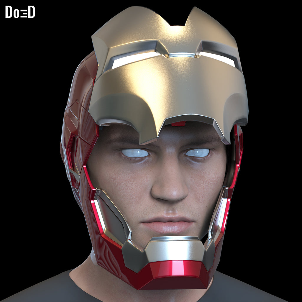 Iron Patriot 2024 Upper/Partial Iron Man Armors Only | 3D Printable Model #IP11