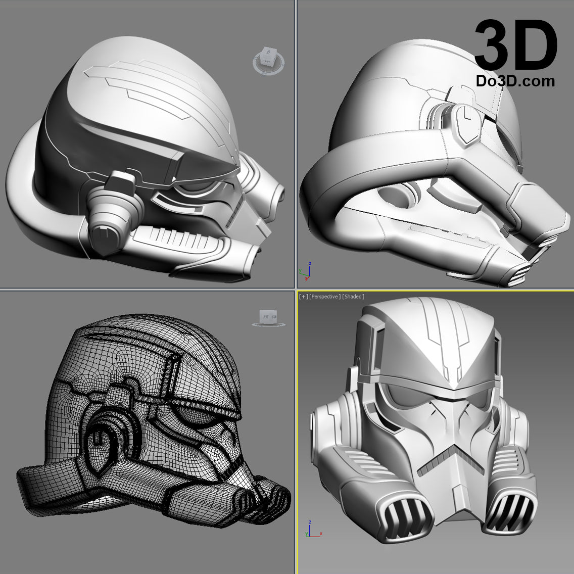 StormTrooper Variant Helmet Star Wars | 3D Model Project #967