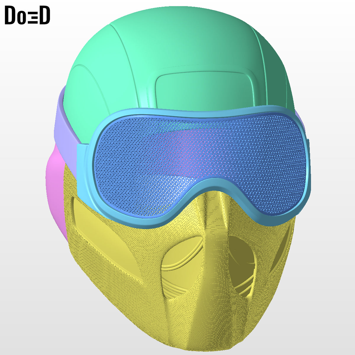 Dune Part Three Mask Goggles Paul Atreides Helmet 3D Printable Model 3 #D3P47