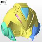 Mega Man X Helmet | 3D Printable Model #MM4