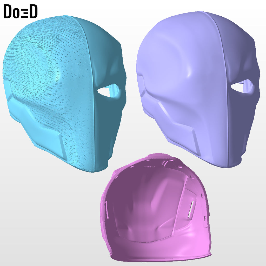 Deathstroke Arkham Knight Helmet Classic | 3D Printable Model #H29
