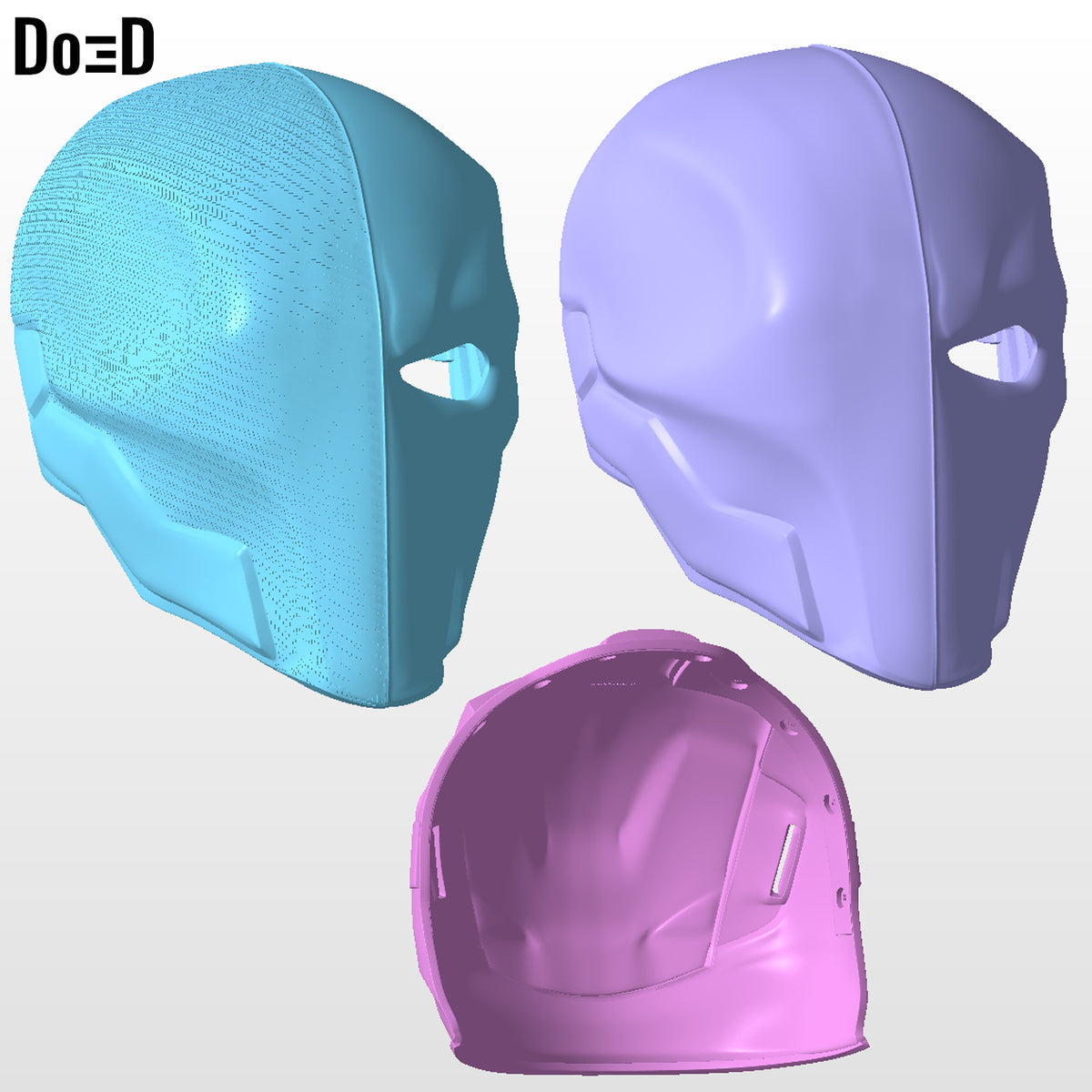 Deathstroke Arkham Knight Helmet Classic | 3D Printable Model #H29