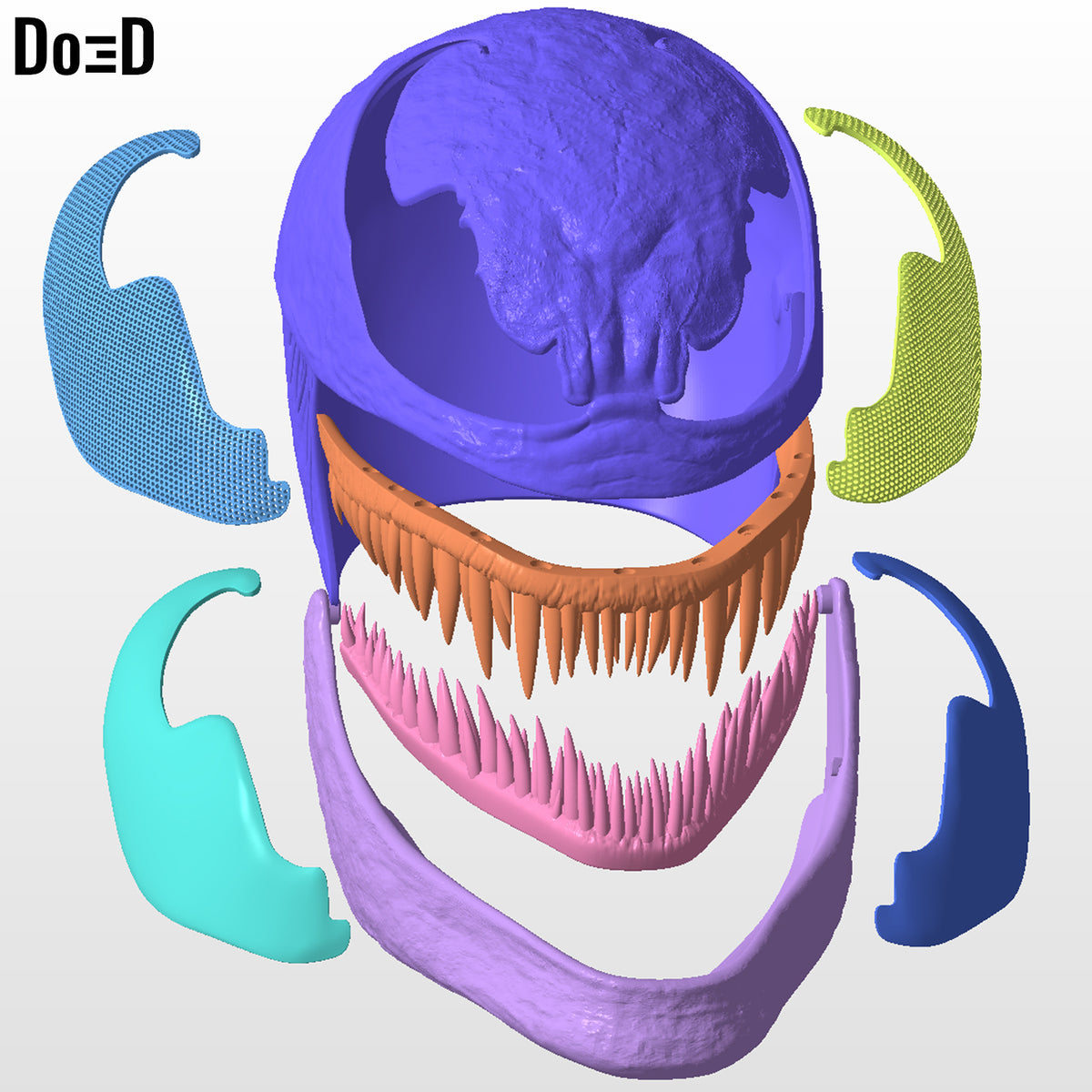 Venom Spider-Man 2 PS5 Helmet  | 3D Printable Model File #V111