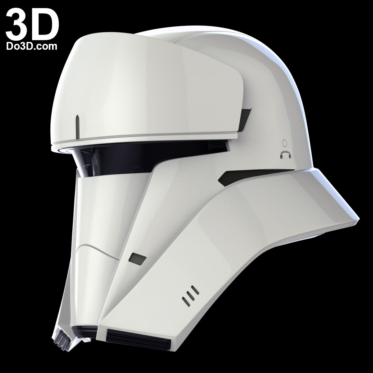 Hover Tank Trooper, Tanker, Commander Helmet Star Wars | 3D Model Project #1073