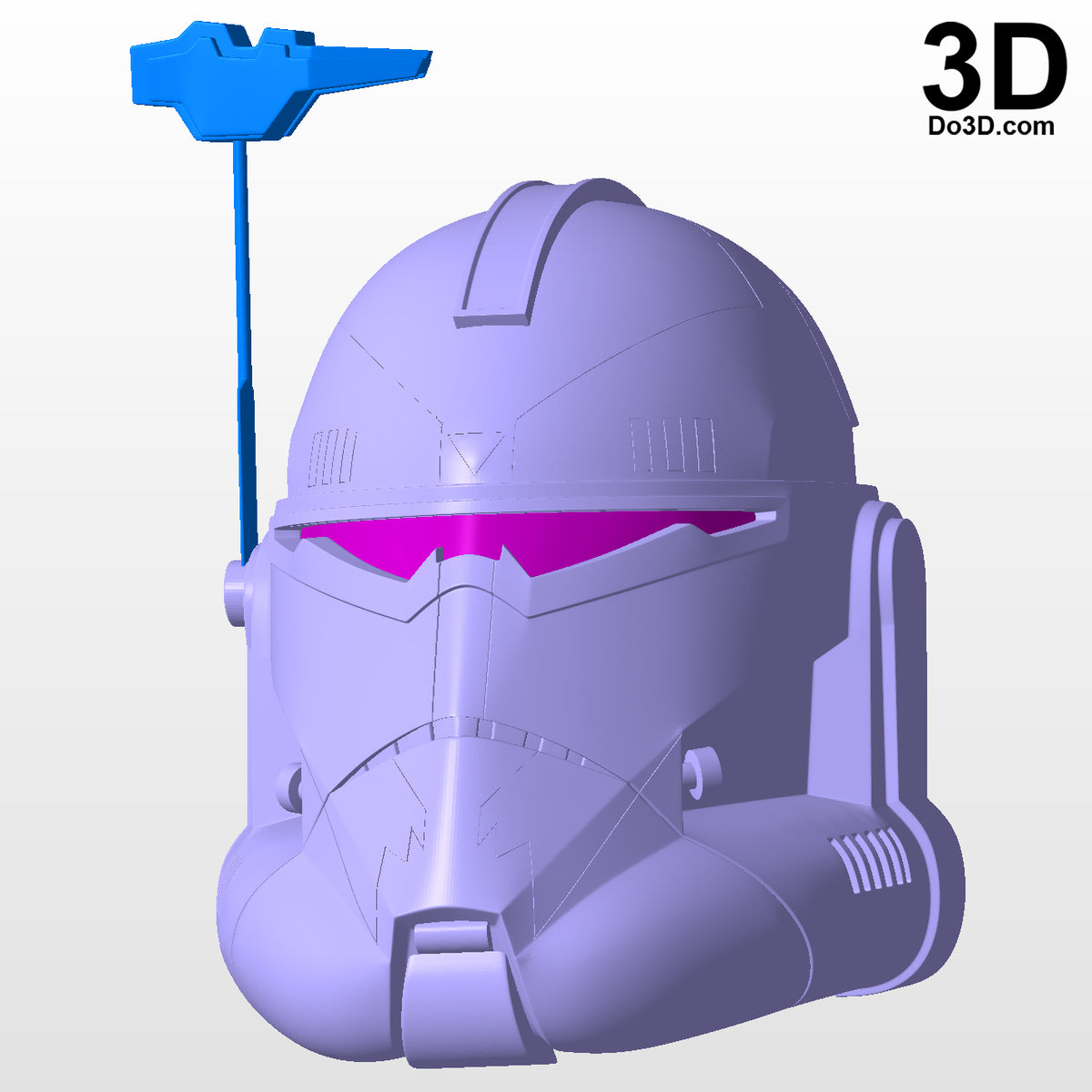 Commander Wolffe Helmet Star Wars: The Clone Wars | 3D Model Project #4620