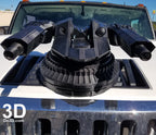 Batmobile BVS Cannon Machine Gun / Blaster | 3D Model Project #823