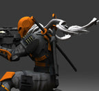 Deathstroke V2 DC Comics STL 3D Printable Model – Full Body Statue, Bust & Weapon Variations