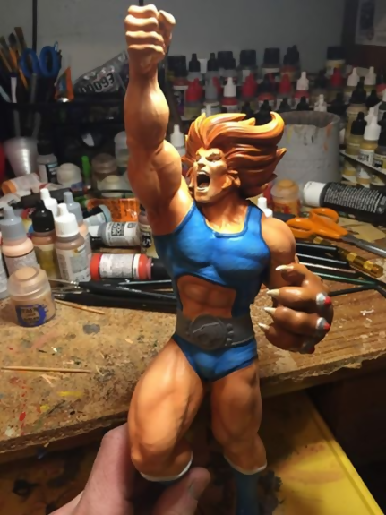 Thundercats Lion-O STL for 3D printing Fanart Term 24 CG Pyro 3D models