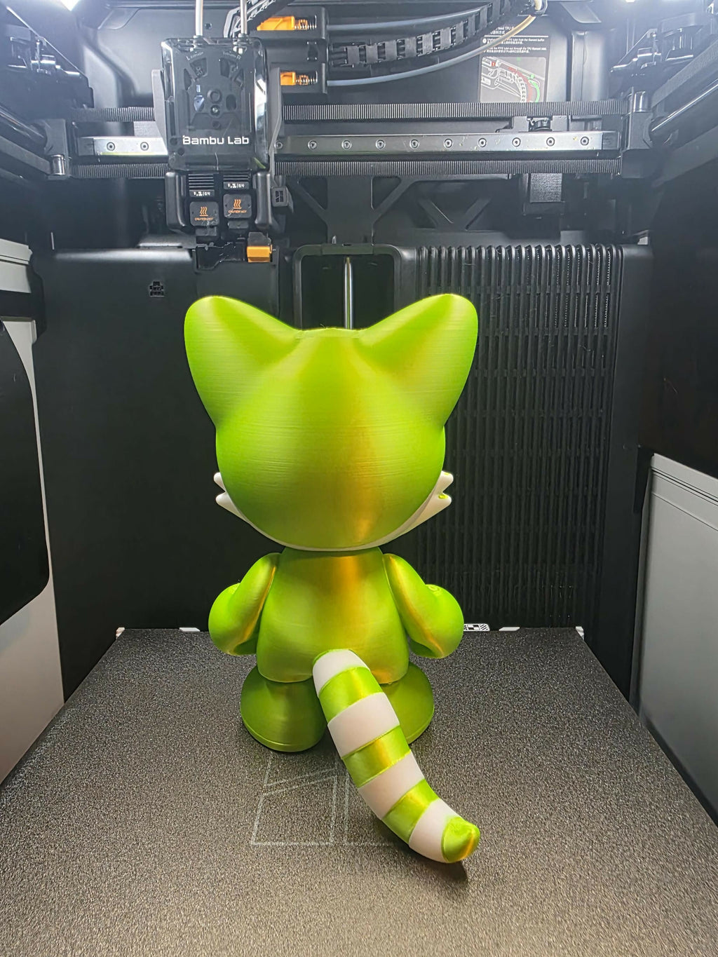 The Weeknd Kissland Oxcy Red Panda Statue