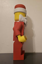 Mega Brick Articulated Santa - Geeky Christmas Decor