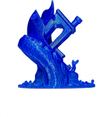 Transparent Sapphire Blue AF 1.75mm PCTG Filament