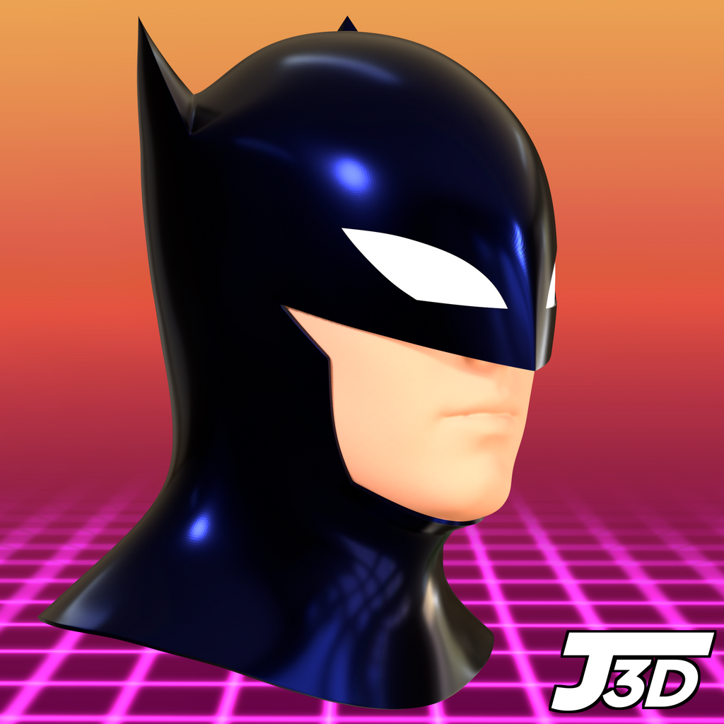 The Batman 2004 Cowl - 3D Printable Model
