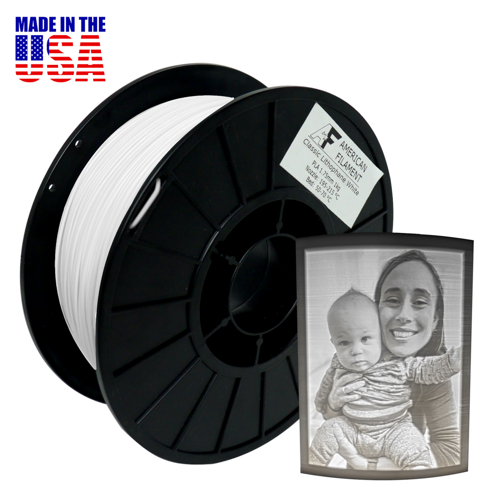 Classic Lithophane White AF 1.75mm PLA Filament - created by Lithophan ...