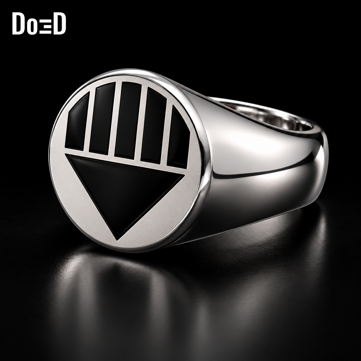 Black Lantern Ring Classic | 3D Printable Model Print File STL #BLC22
