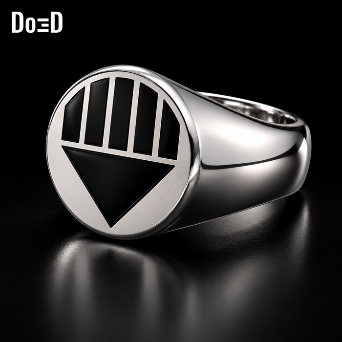 Black Lantern Ring Classic | 3D Printable Model Print File STL #BLC22