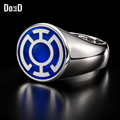 Blue Lantern Ring Classic | 3D Printable Model Print File STL #BLC22