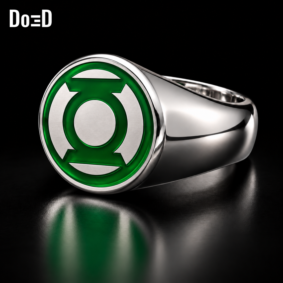 Green Lantern Ring Classic | 3D Printable Model Print File STL #GLC22
