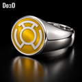 Yellow Lantern Ring Classic | 3D Printable Model Print File STL #YLC22