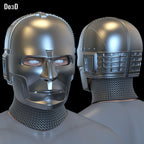 Doctor Doom 2 in 1 Helmet SDCC D23 Fantastic Four Mid Credit Mask 3D Model #DD21