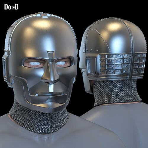 Lord Doom Gold Helmet and Accessories | Doctor Doom 3D Printable STL Files #LD945